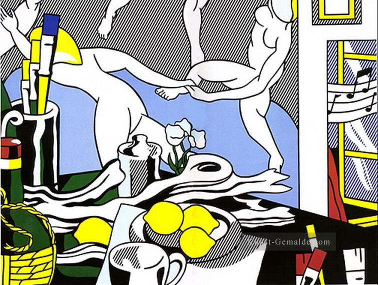Künstler Atelier der Tanz 1974 Roy Lichtenstein Ölgemälde